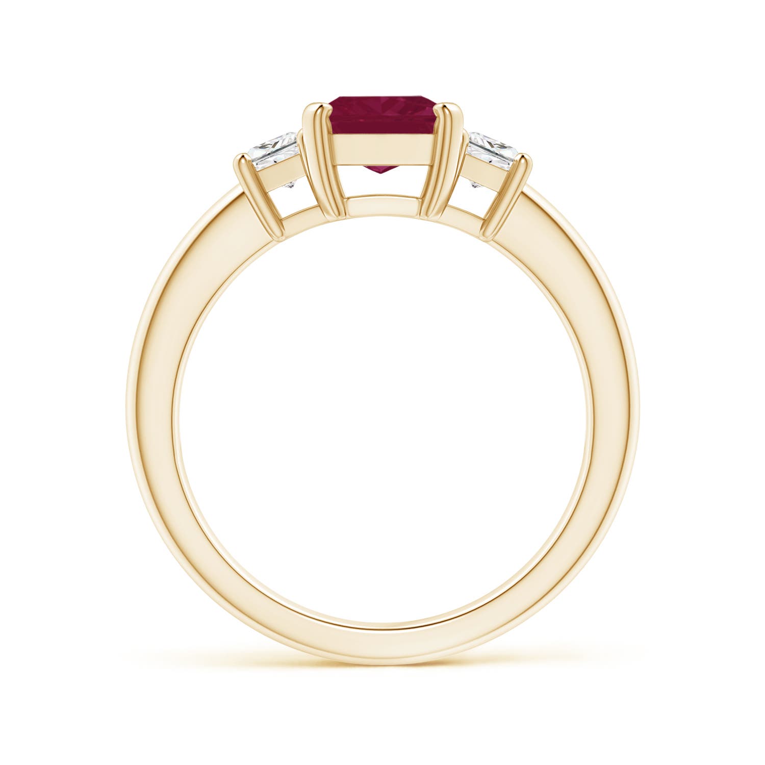 A - Ruby / 1.92 CT / 14 KT Yellow Gold