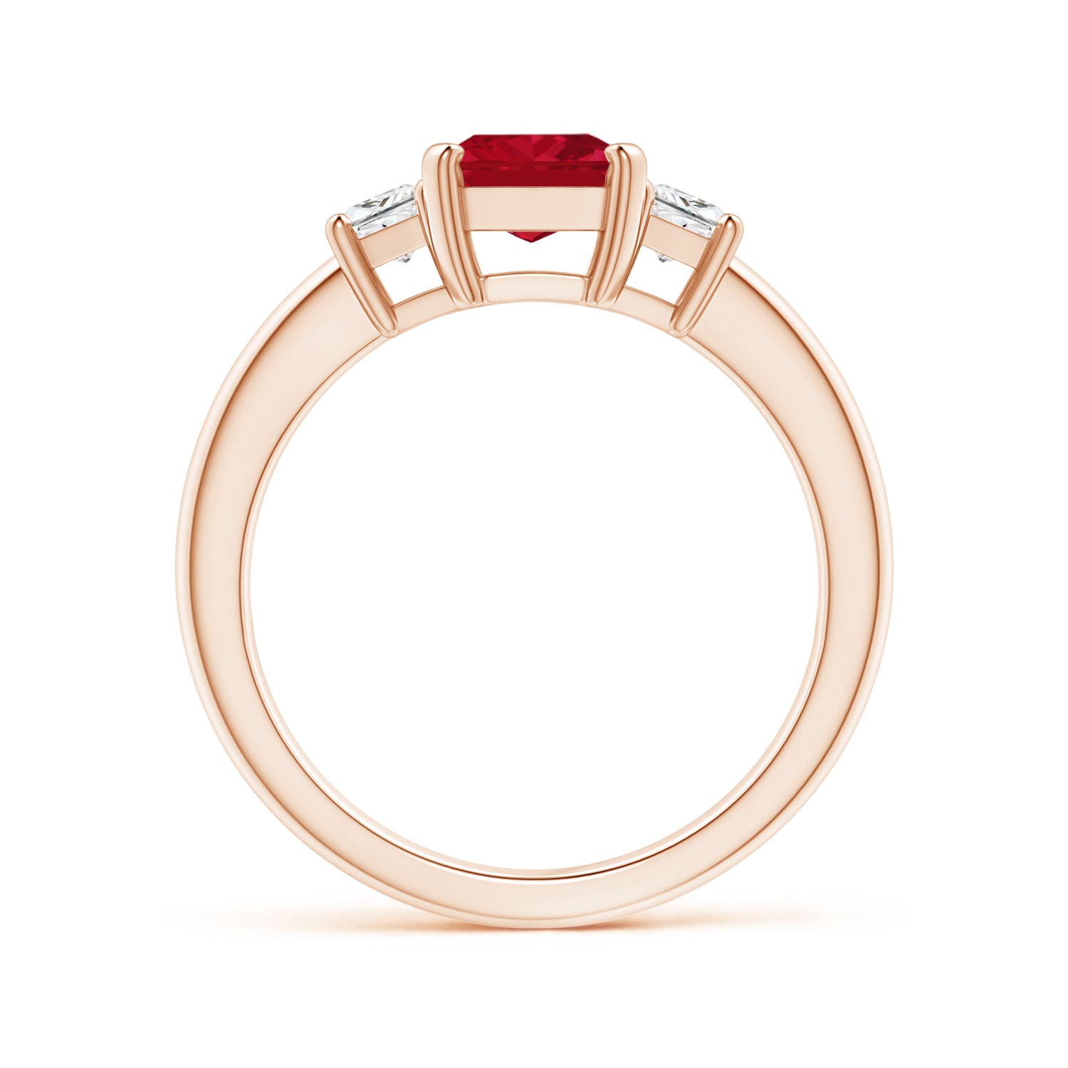 AAA - Ruby / 1.92 CT / 14 KT Rose Gold