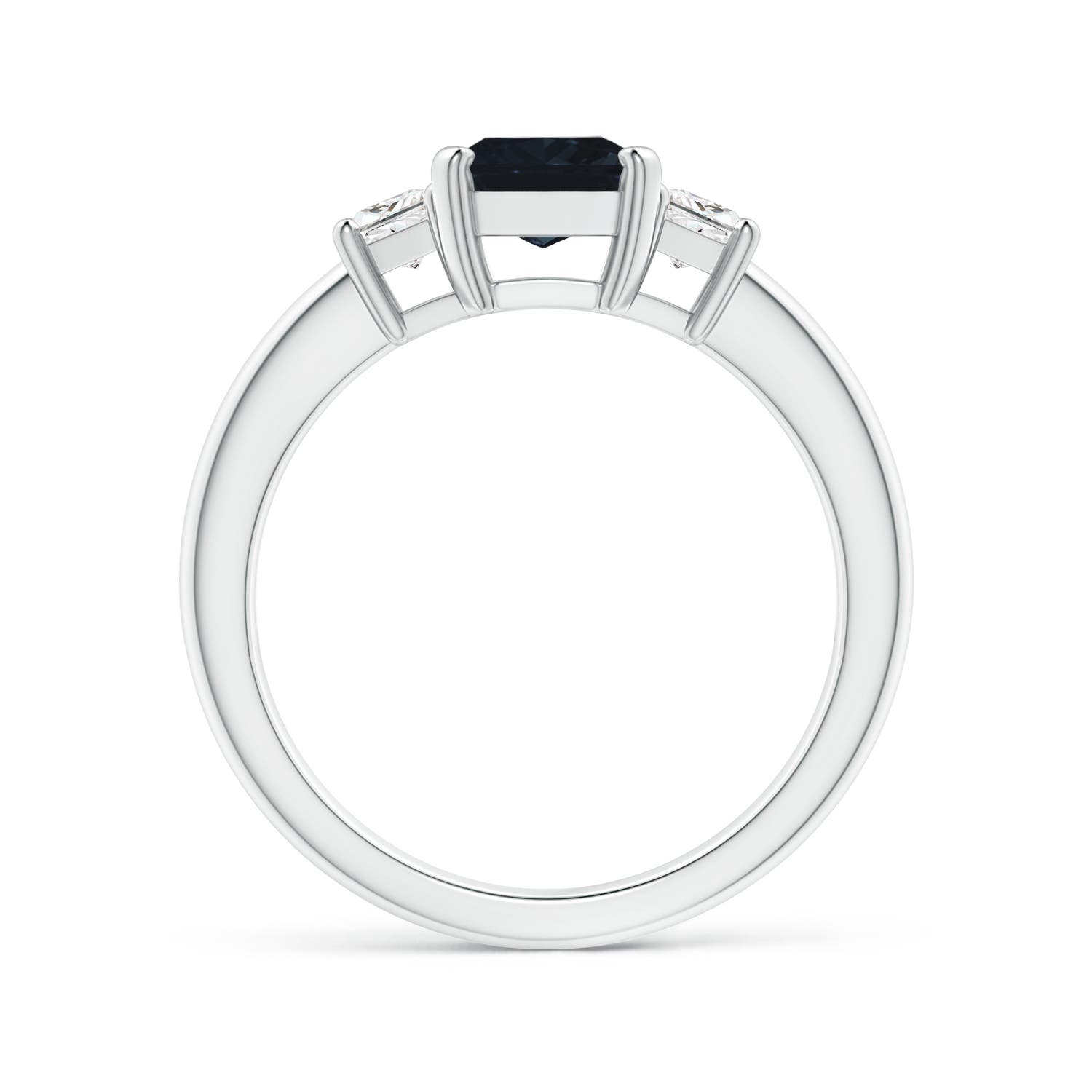 A - Blue Sapphire / 1.97 CT / 14 KT White Gold