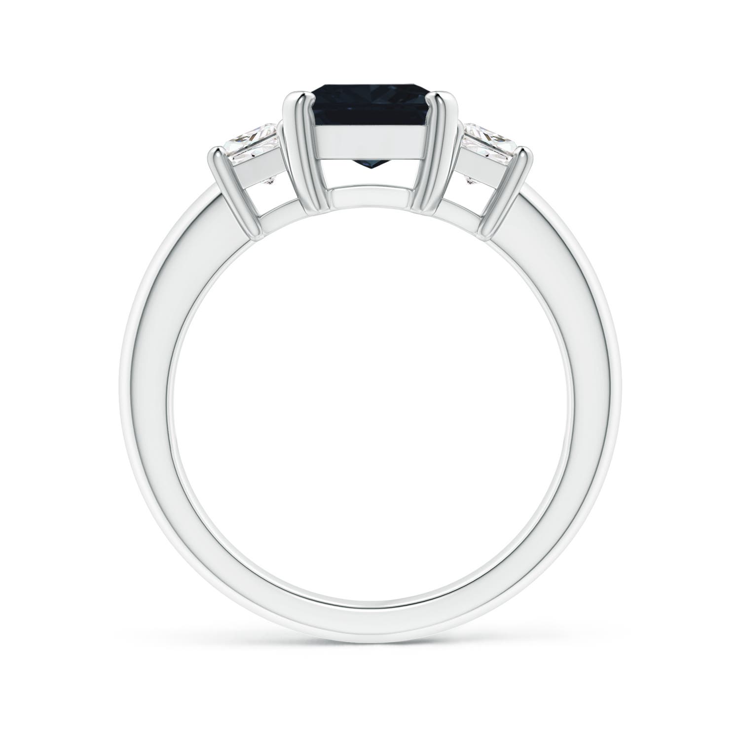 A - Blue Sapphire / 2.93 CT / 14 KT White Gold