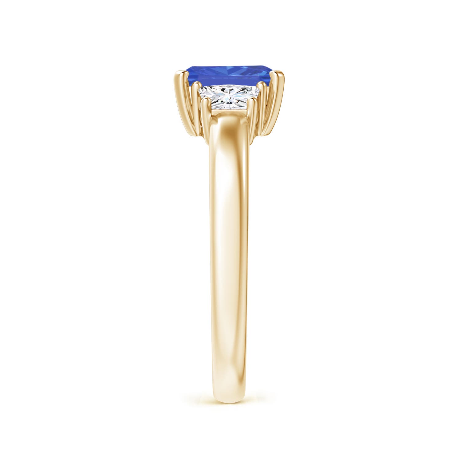 AA - Tanzanite / 1.32 CT / 14 KT Yellow Gold