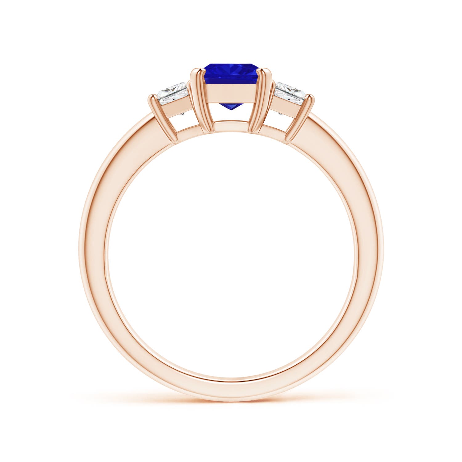 AAAA - Tanzanite / 1.32 CT / 14 KT Rose Gold