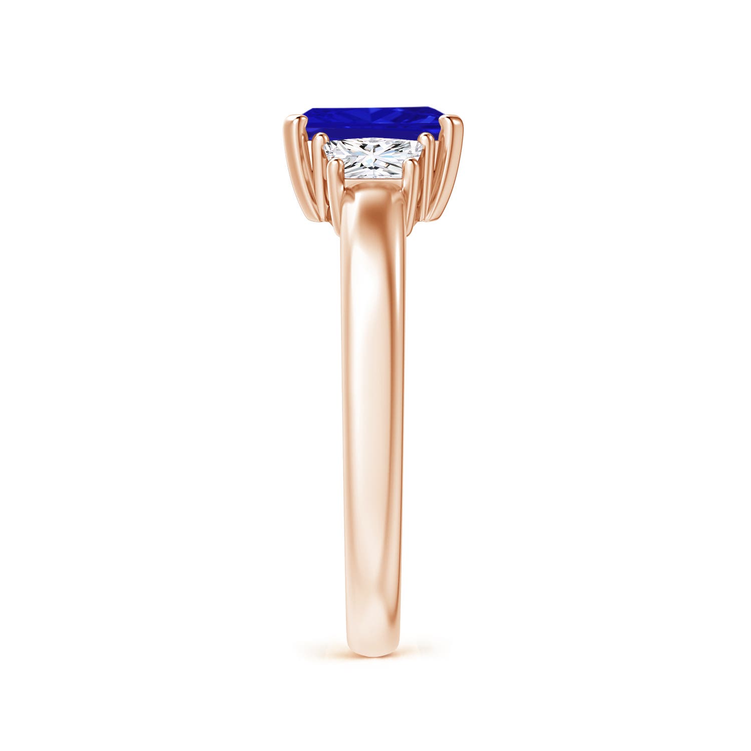 AAAA - Tanzanite / 1.32 CT / 14 KT Rose Gold