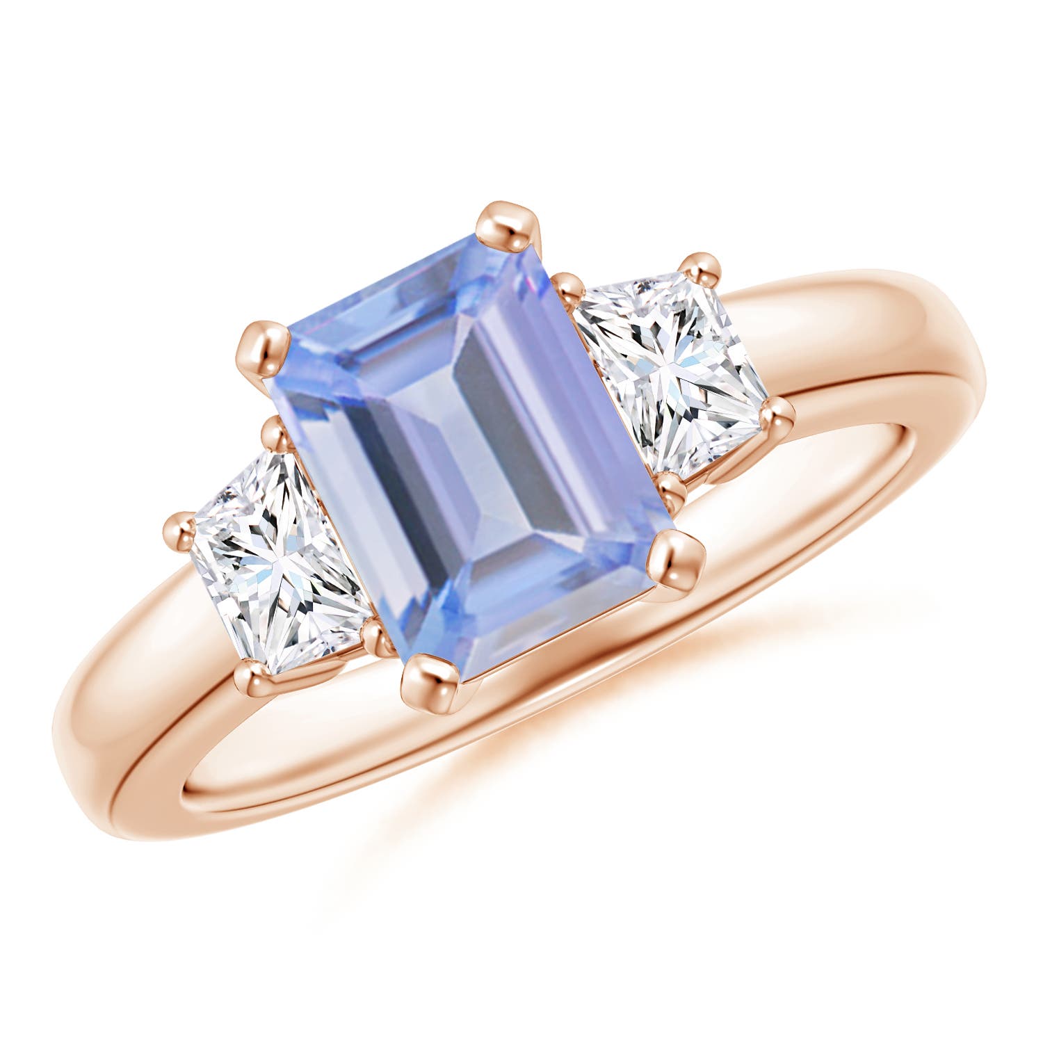 A - Tanzanite / 1.82 CT / 14 KT Rose Gold