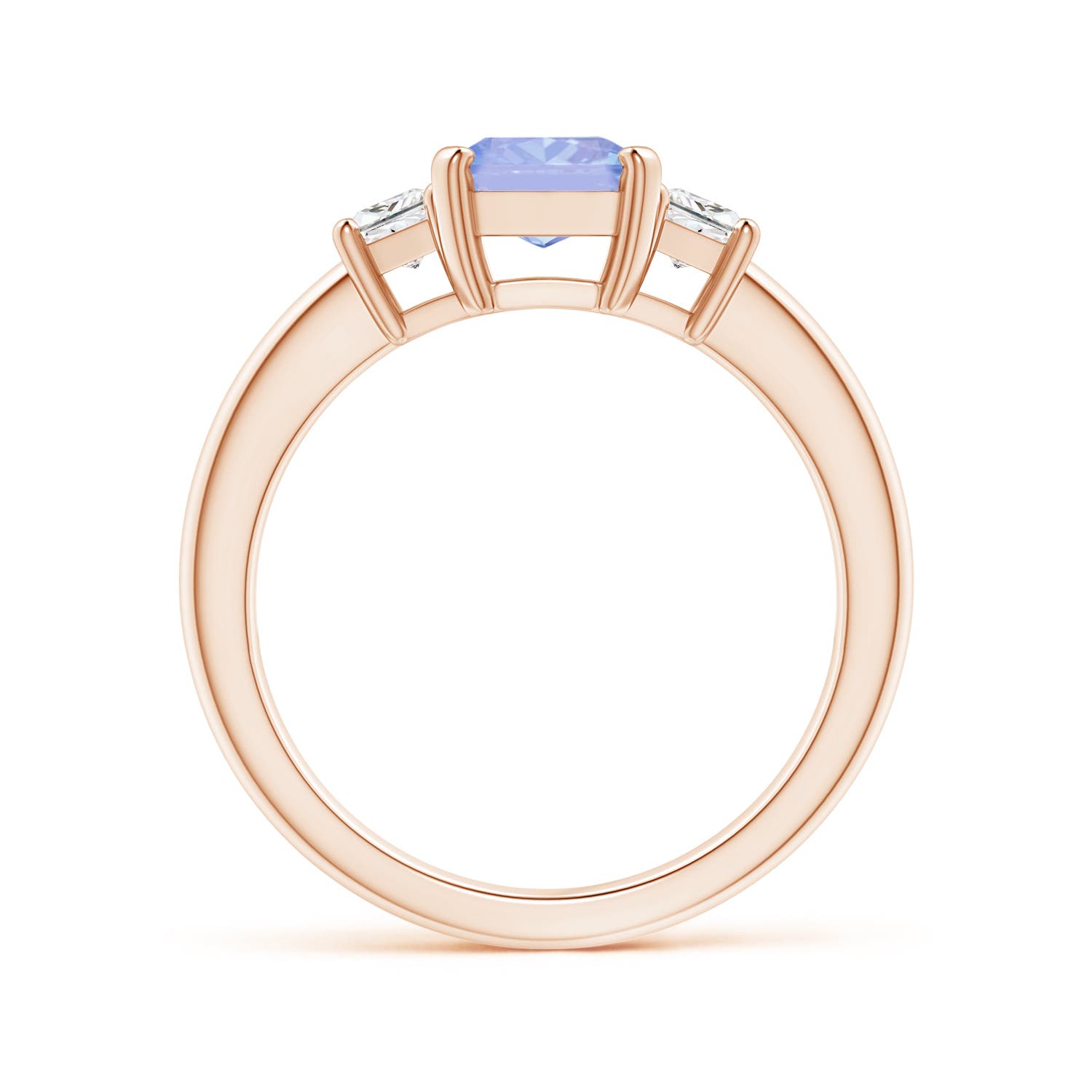 A - Tanzanite / 1.82 CT / 14 KT Rose Gold