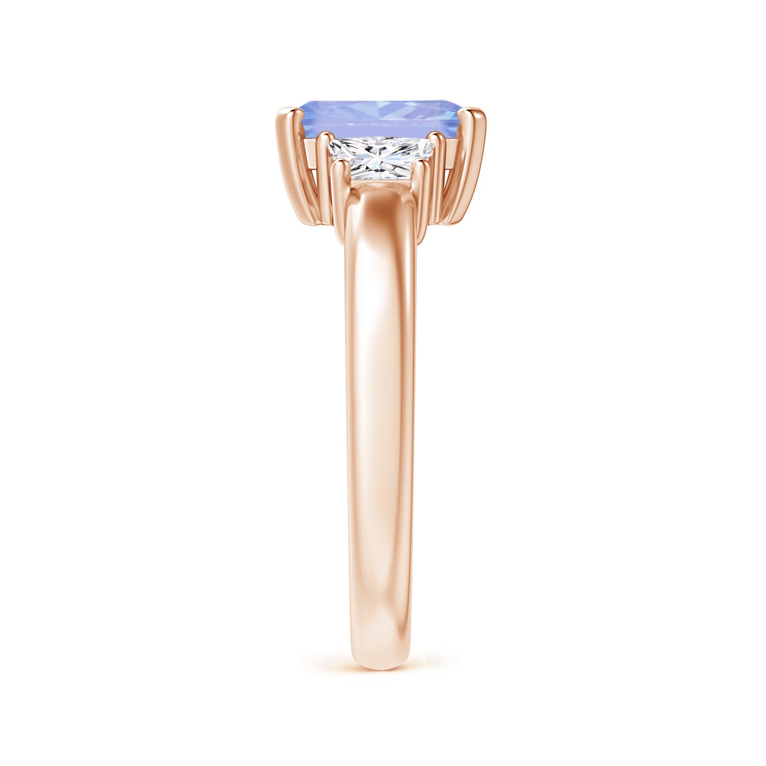 A - Tanzanite / 1.82 CT / 14 KT Rose Gold