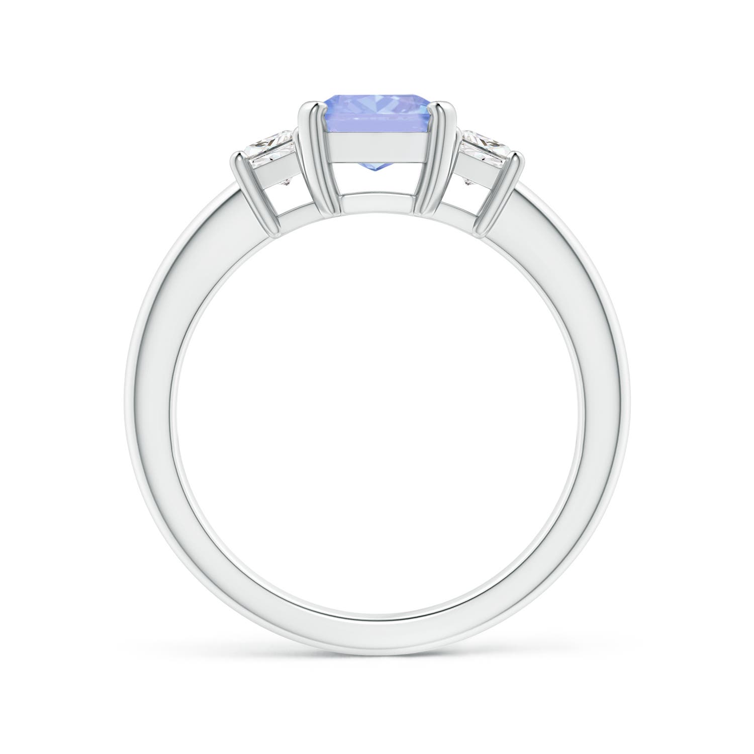 A - Tanzanite / 1.82 CT / 14 KT White Gold