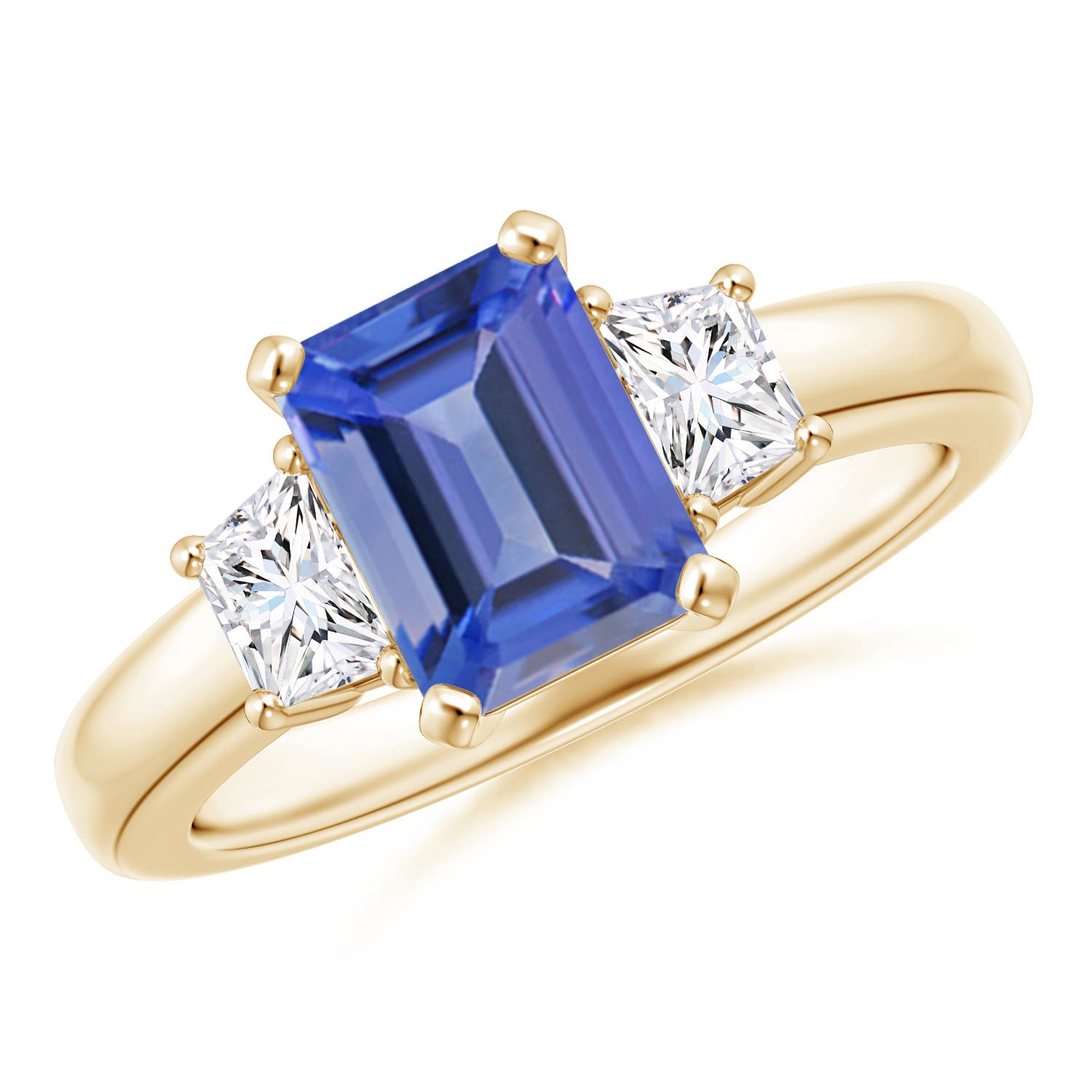 AA - Tanzanite / 1.82 CT / 14 KT Yellow Gold