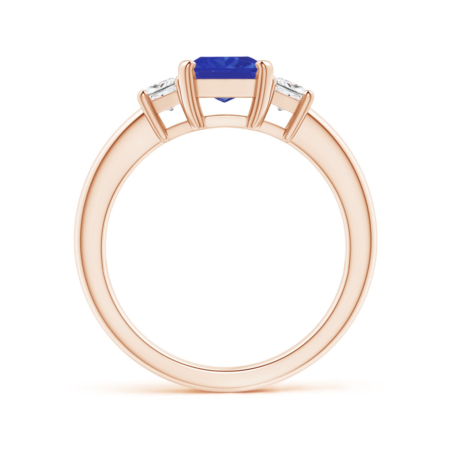 AAA - Tanzanite / 1.82 CT / 14 KT Rose Gold