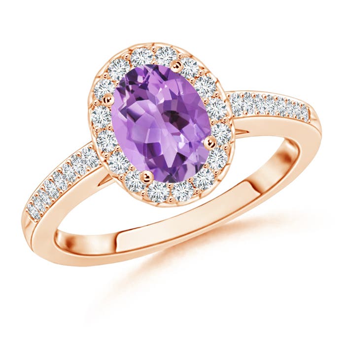 A - Amethyst / 1.47 CT / 14 KT Rose Gold