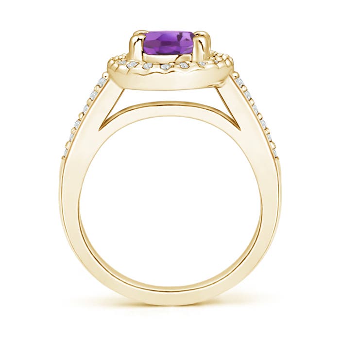 A - Amethyst / 1.47 CT / 14 KT Yellow Gold