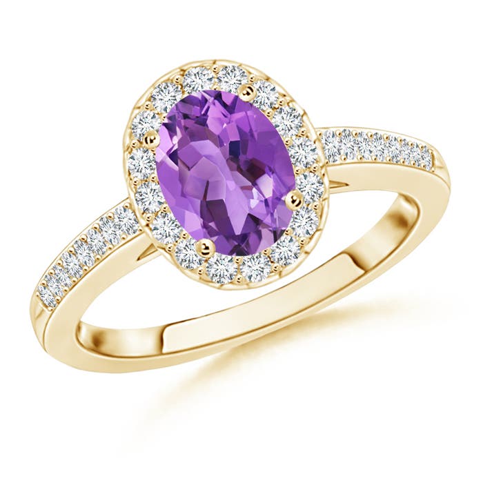 AA - Amethyst / 1.47 CT / 14 KT Yellow Gold