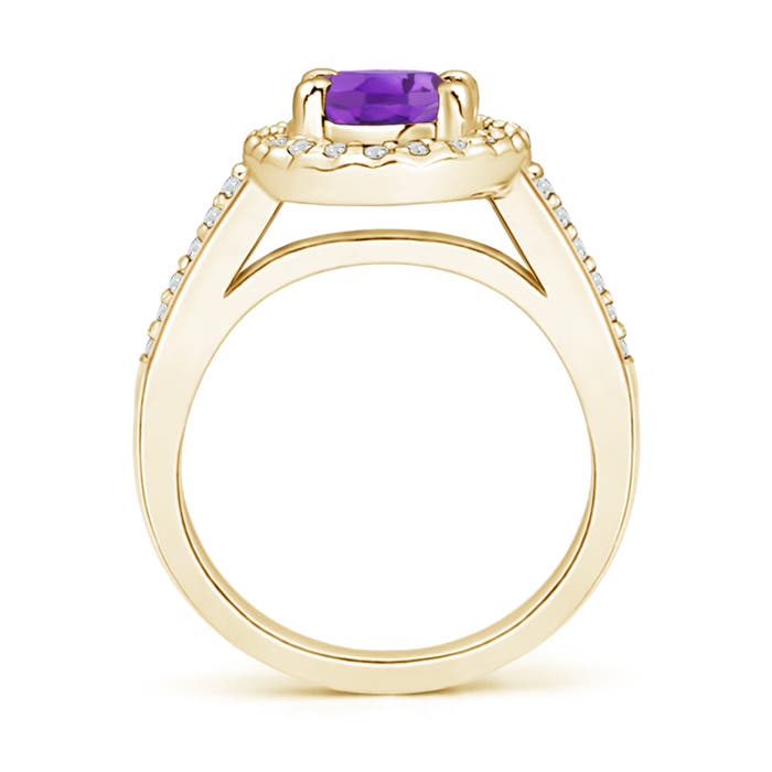 AA - Amethyst / 1.47 CT / 14 KT Yellow Gold