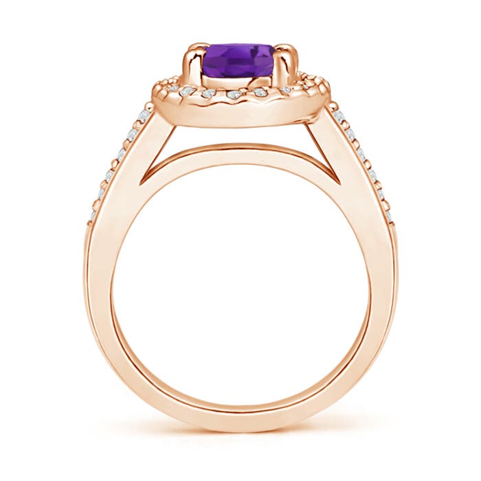 AAA - Amethyst / 1.47 CT / 14 KT Rose Gold