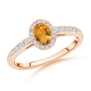 Oval AA Citrine