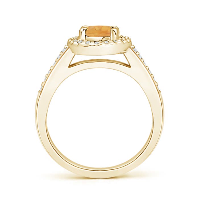 A - Citrine / 1.01 CT / 14 KT Yellow Gold