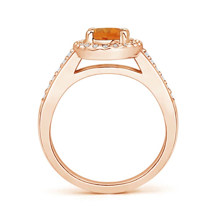 AAA - Citrine / 1.01 CT / 14 KT Rose Gold