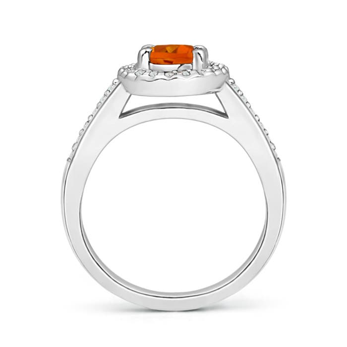 AAAA - Citrine / 1.01 CT / 14 KT White Gold