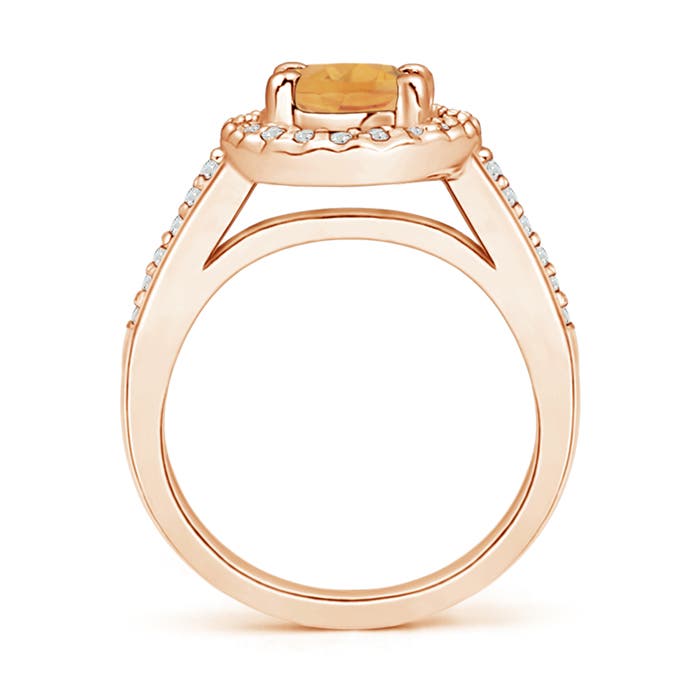 A - Citrine / 1.42 CT / 14 KT Rose Gold