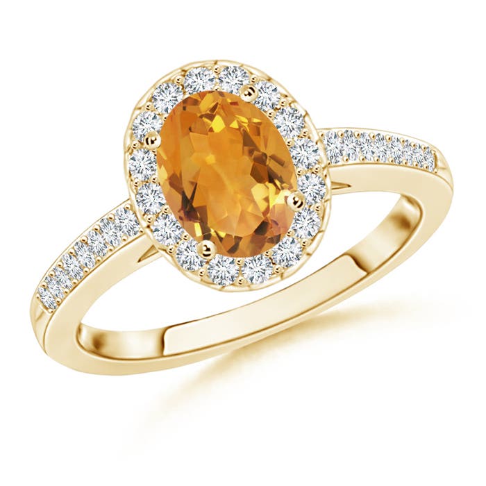 AA - Citrine / 1.42 CT / 14 KT Yellow Gold