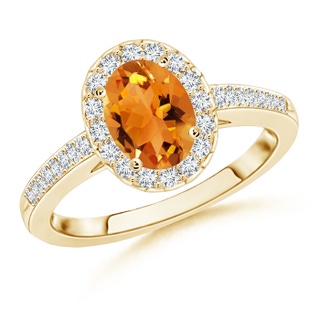 Oval AAA Citrine