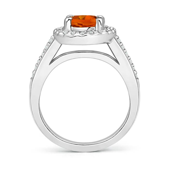 AAAA - Citrine / 1.42 CT / 14 KT White Gold