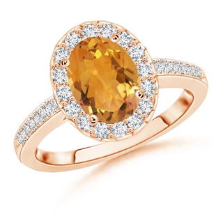 Oval AA Citrine