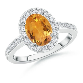 Oval AA Citrine