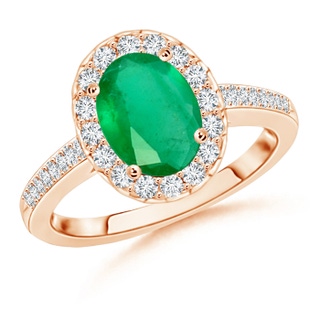 Oval A Emerald