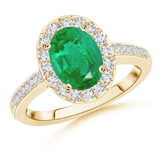 Oval AA Emerald
