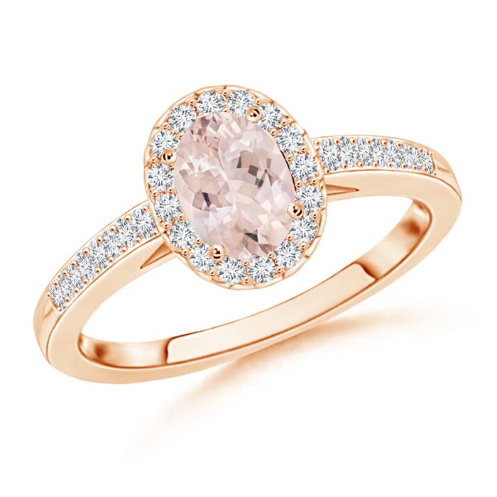 AA - Morganite / 0.96 CT / 14 KT Rose Gold