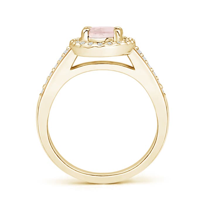 A - Morganite / 1.42 CT / 14 KT Yellow Gold