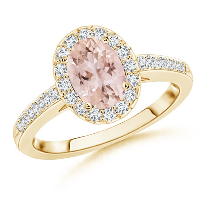 AAA - Morganite / 1.42 CT / 14 KT Yellow Gold