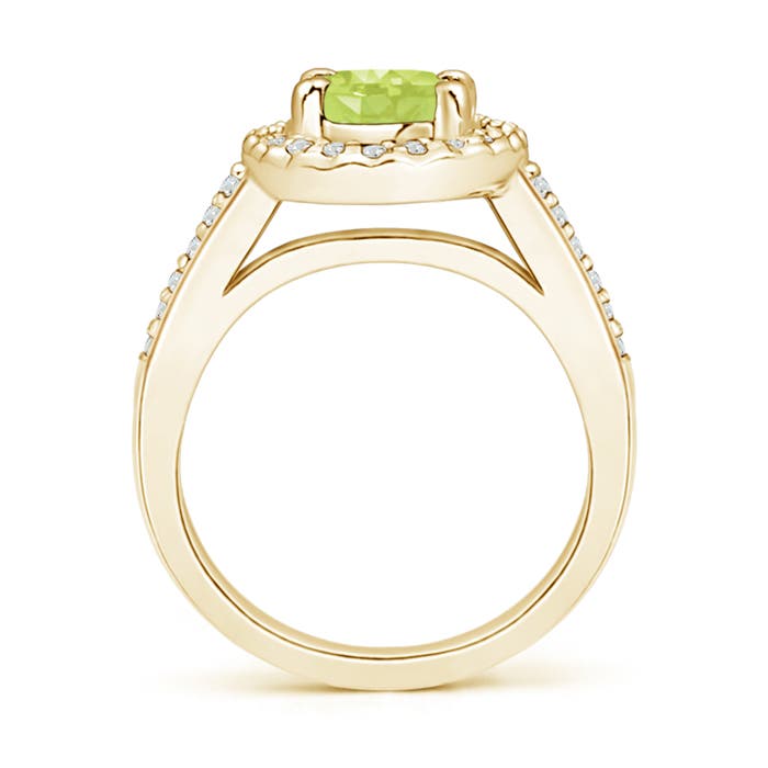 A - Peridot / 1.67 CT / 14 KT Yellow Gold