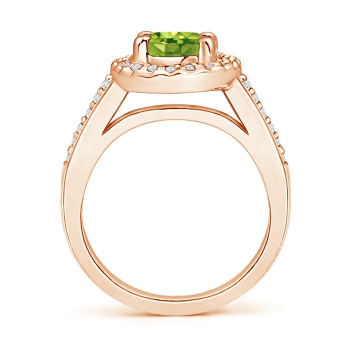 AAA - Peridot / 1.67 CT / 14 KT Rose Gold