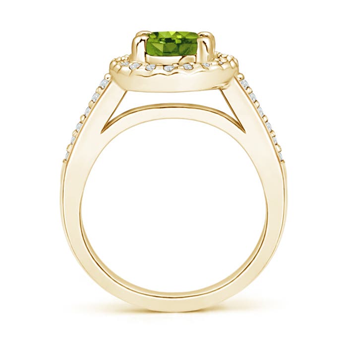 AAAA - Peridot / 1.67 CT / 14 KT Yellow Gold