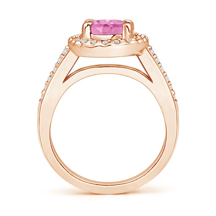 A - Pink Sapphire / 1.77 CT / 14 KT Rose Gold