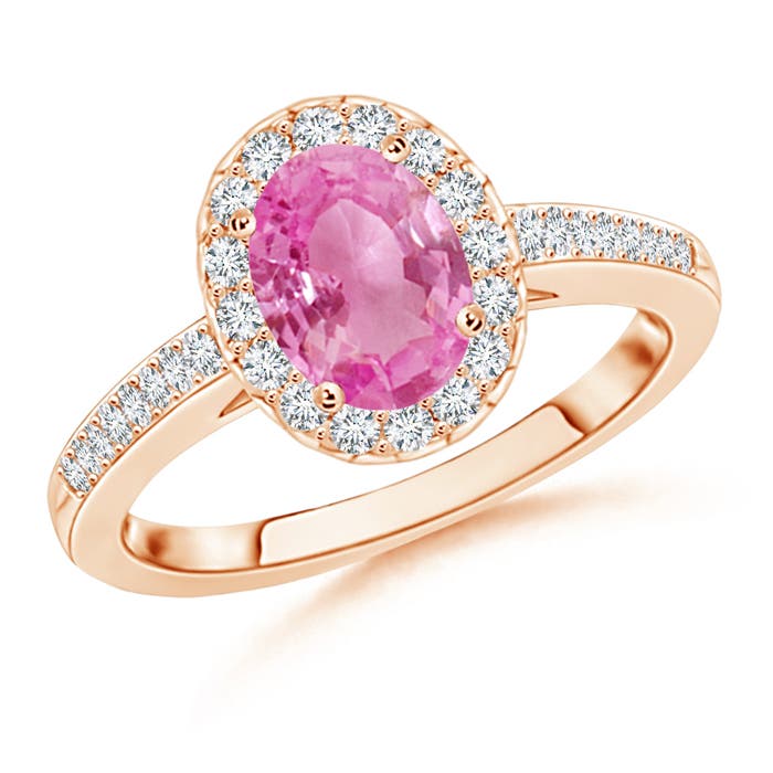 AA - Pink Sapphire / 1.77 CT / 14 KT Rose Gold