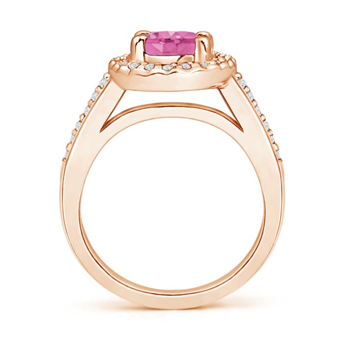 AA - Pink Sapphire / 1.77 CT / 14 KT Rose Gold