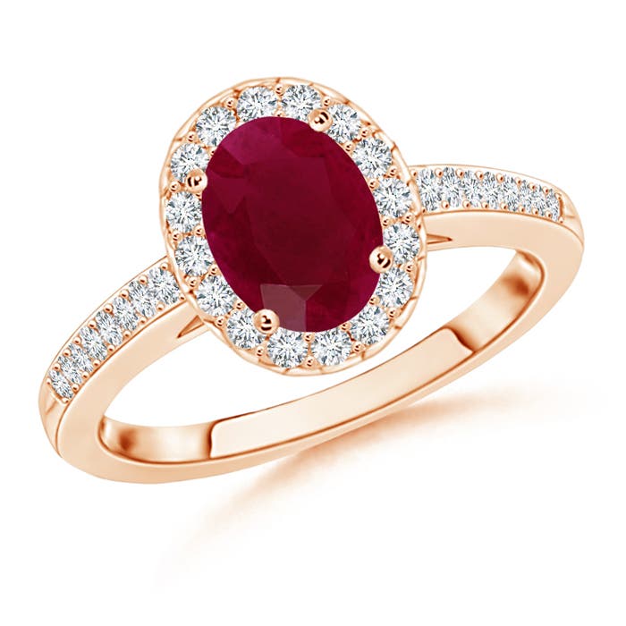 A - Ruby / 1.57 CT / 14 KT Rose Gold