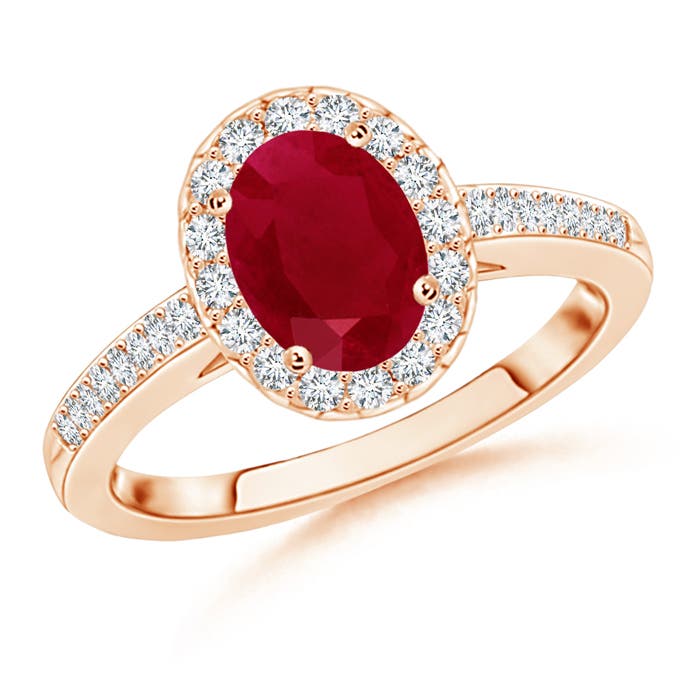 AA - Ruby / 1.57 CT / 14 KT Rose Gold