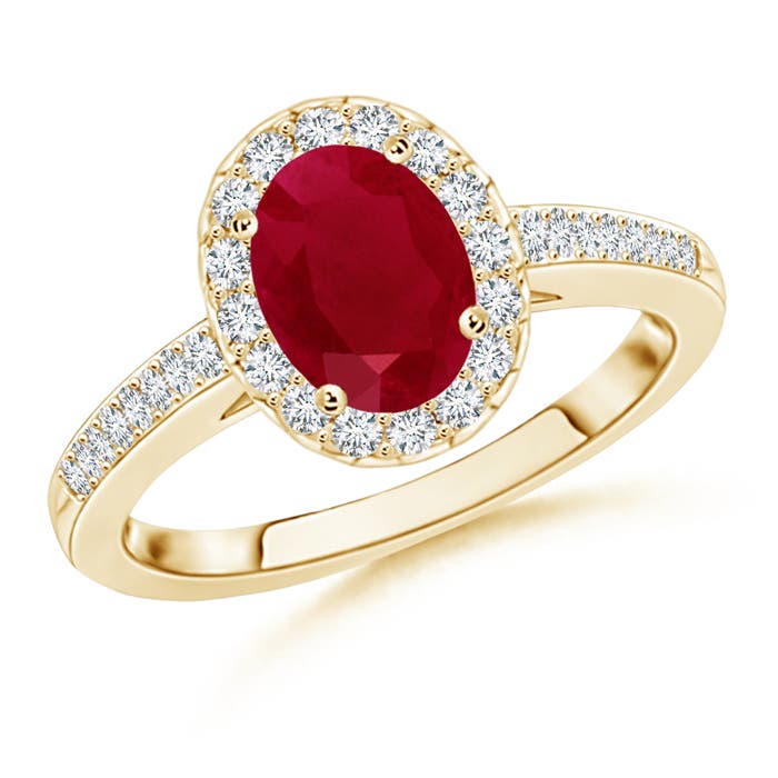 AA - Ruby / 1.57 CT / 14 KT Yellow Gold