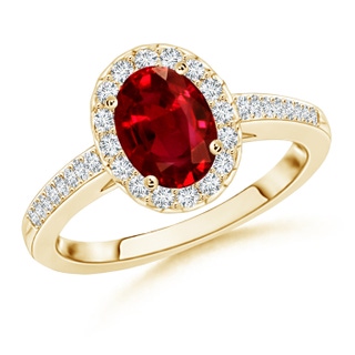 Oval AAAA Ruby