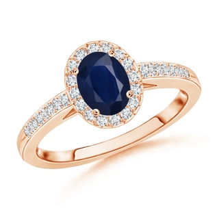 Oval A Blue Sapphire