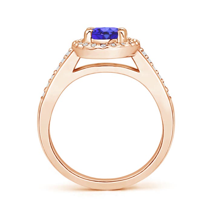 AA - Tanzanite / 1.06 CT / 14 KT Rose Gold