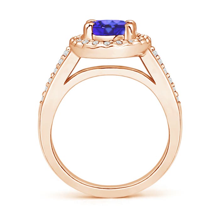 AA - Tanzanite / 1.57 CT / 14 KT Rose Gold