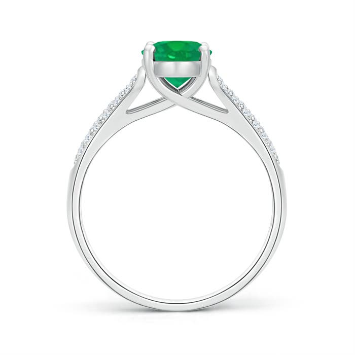 AA - Emerald / 1.44 CT / 14 KT White Gold