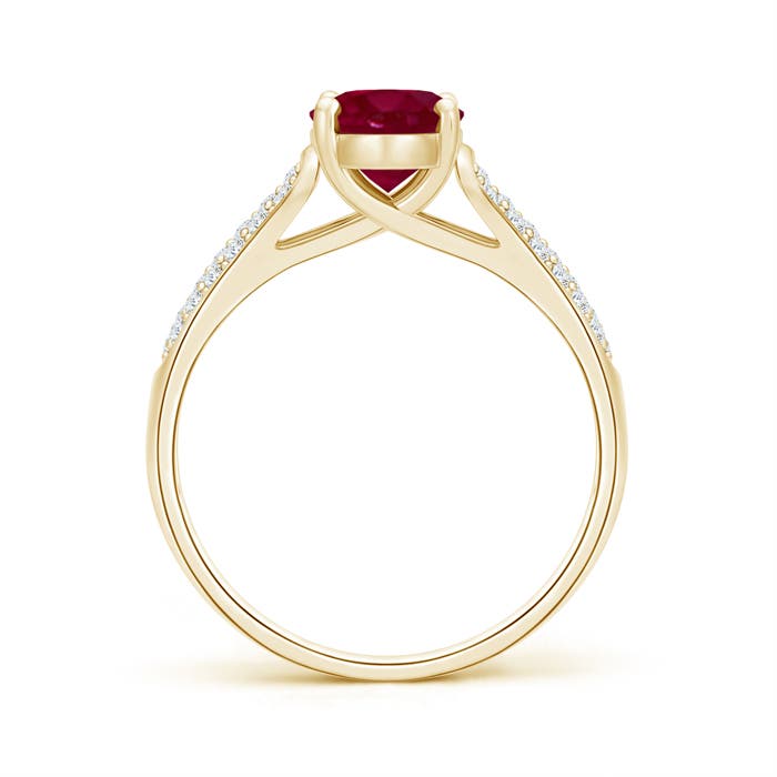 A - Ruby / 1.59 CT / 14 KT Yellow Gold