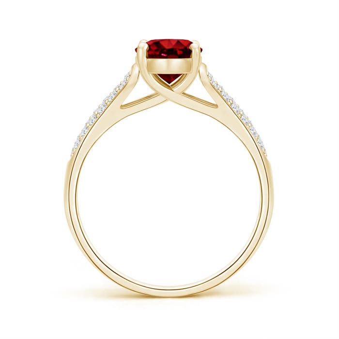 AAAA - Ruby / 1.59 CT / 14 KT Yellow Gold