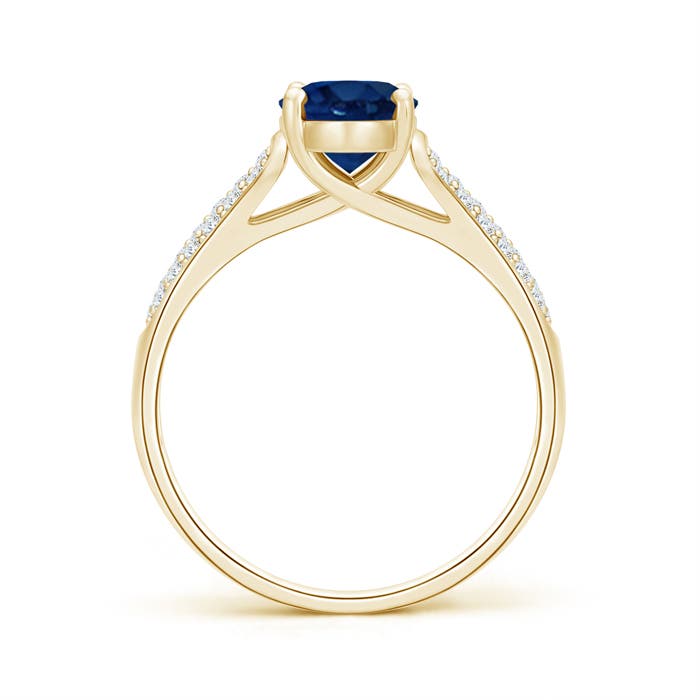 AA - Blue Sapphire / 1.89 CT / 14 KT Yellow Gold